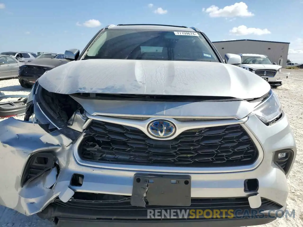 5 Photograph of a damaged car 5TDGARAH1MS508954 TOYOTA HIGHLANDER 2021
