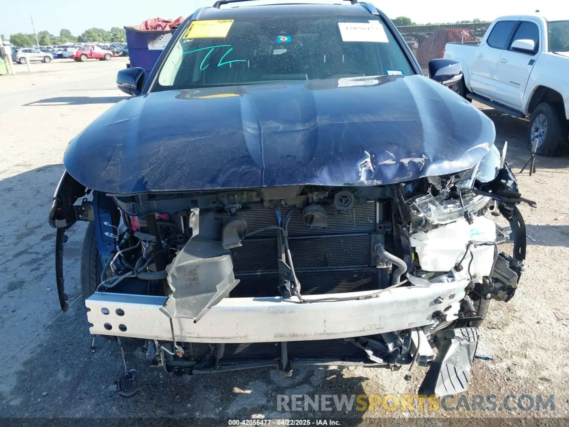 6 Photograph of a damaged car 5TDGARAH2MS503343 TOYOTA HIGHLANDER 2021