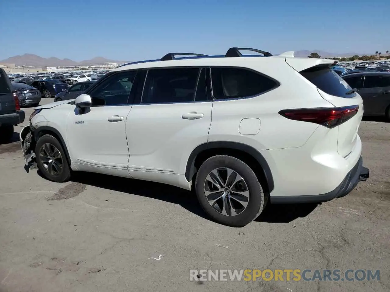 2 Photograph of a damaged car 5TDGARAH2MS506811 TOYOTA HIGHLANDER 2021