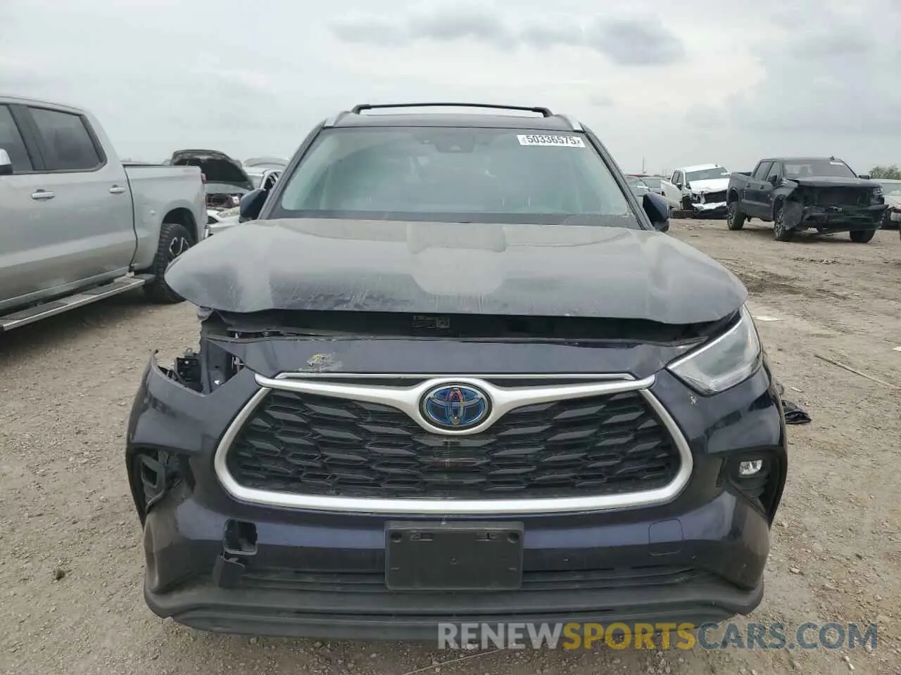 5 Photograph of a damaged car 5TDGARAH3MS508017 TOYOTA HIGHLANDER 2021
