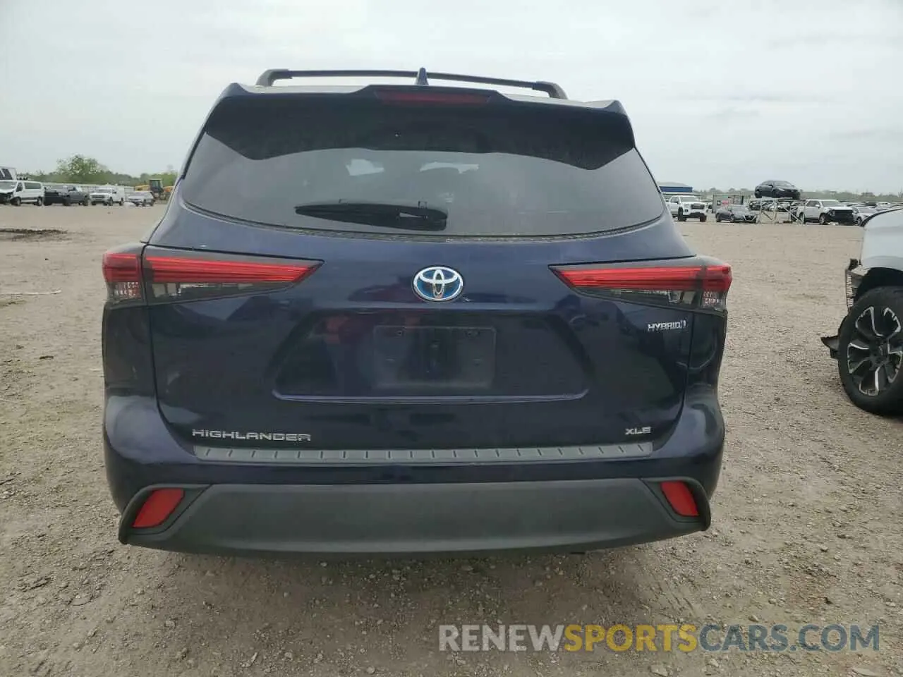 6 Photograph of a damaged car 5TDGARAH3MS508017 TOYOTA HIGHLANDER 2021