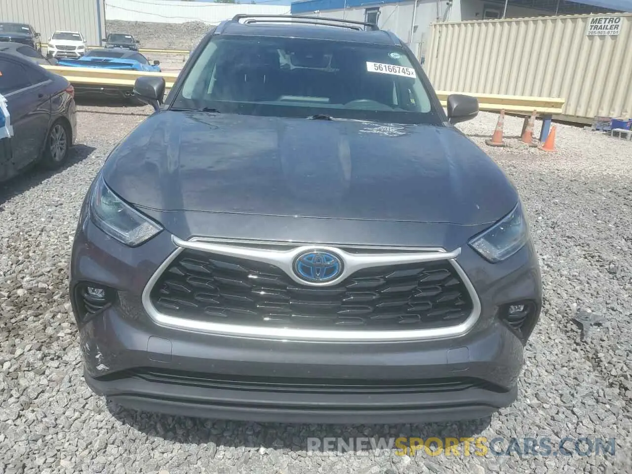 5 Photograph of a damaged car 5TDGARAH4MS508074 TOYOTA HIGHLANDER 2021