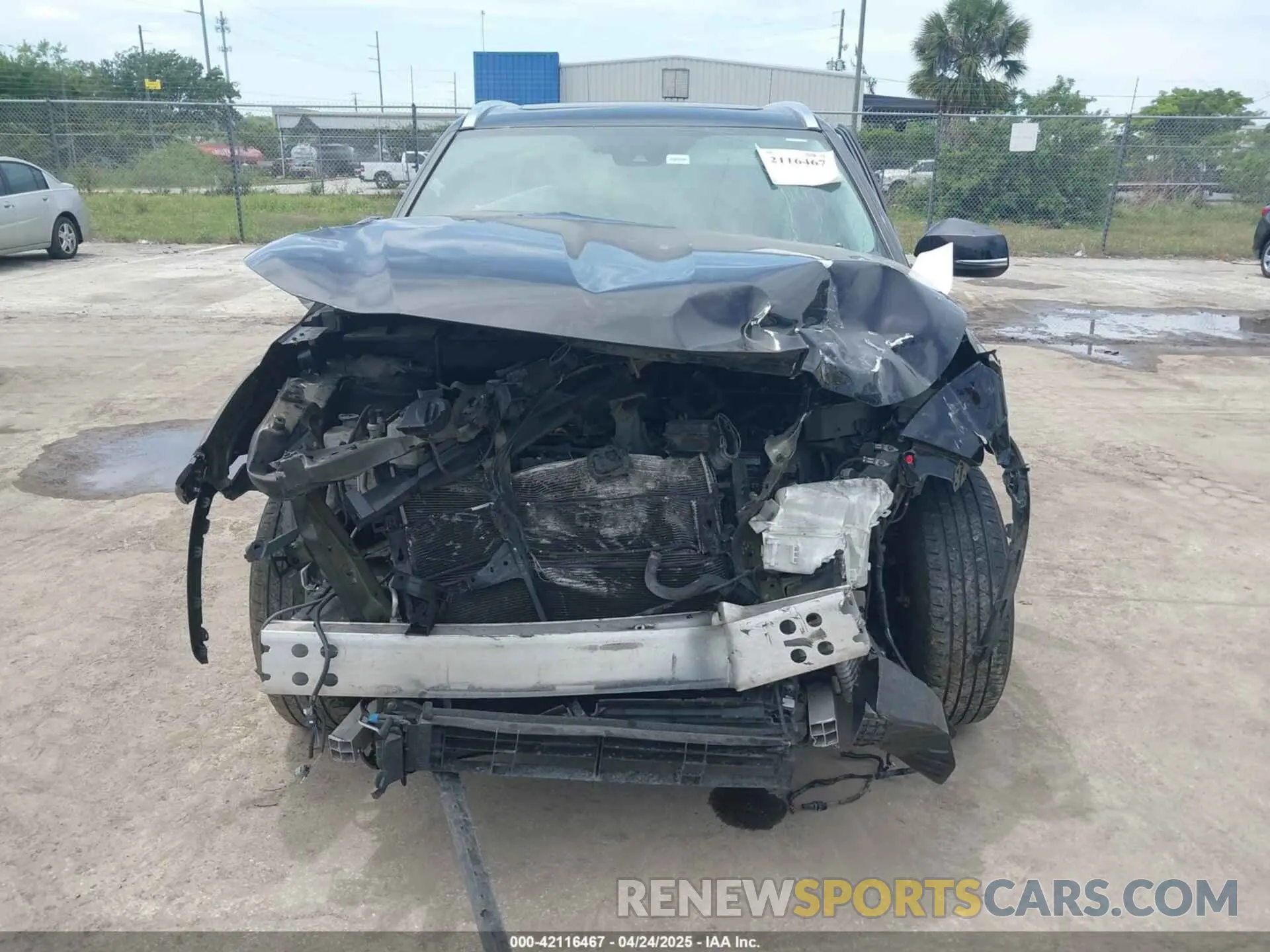 12 Photograph of a damaged car 5TDGARAH7MS005039 TOYOTA HIGHLANDER 2021