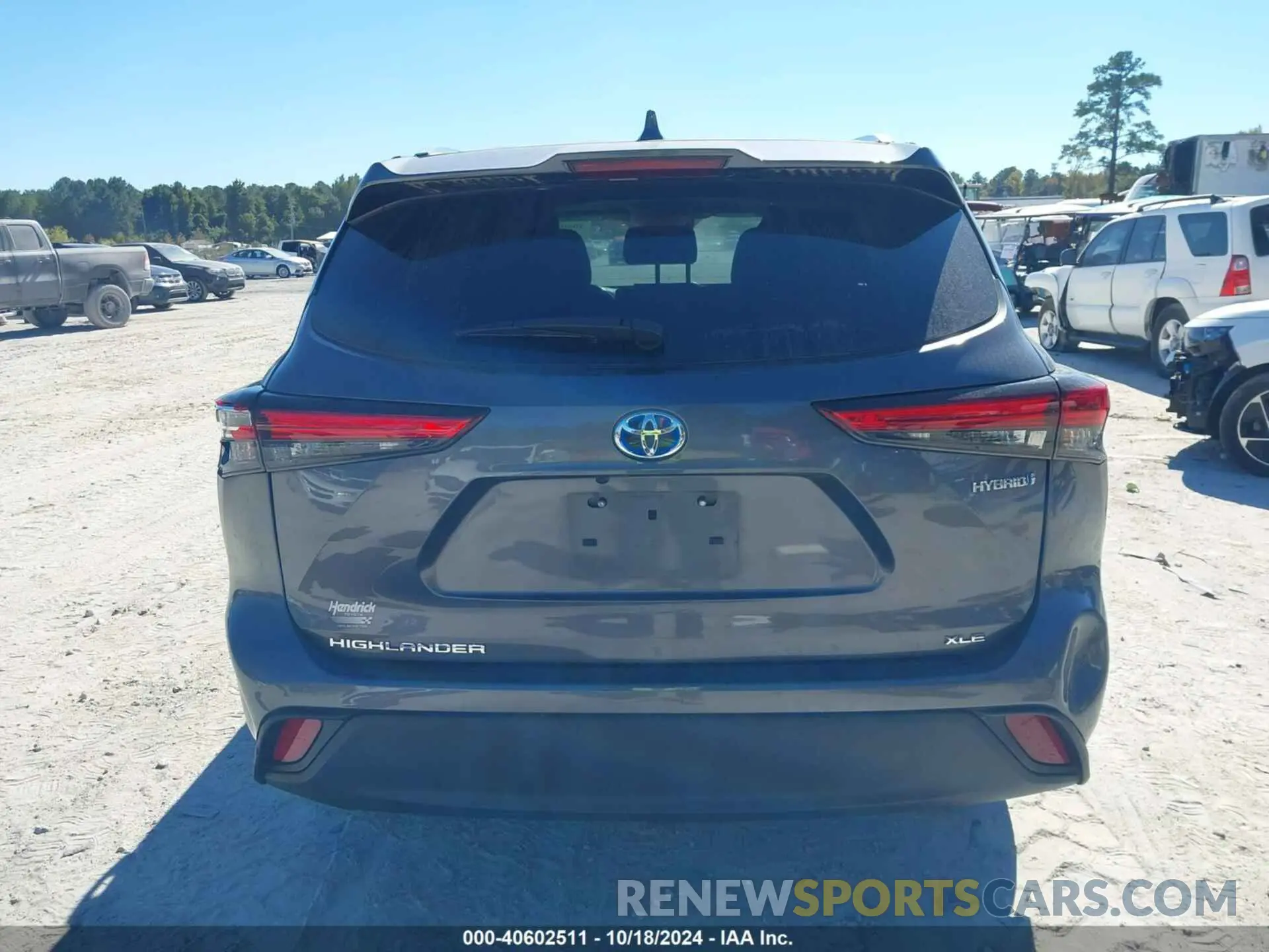 16 Photograph of a damaged car 5TDGARAHXMS503476 TOYOTA HIGHLANDER 2021