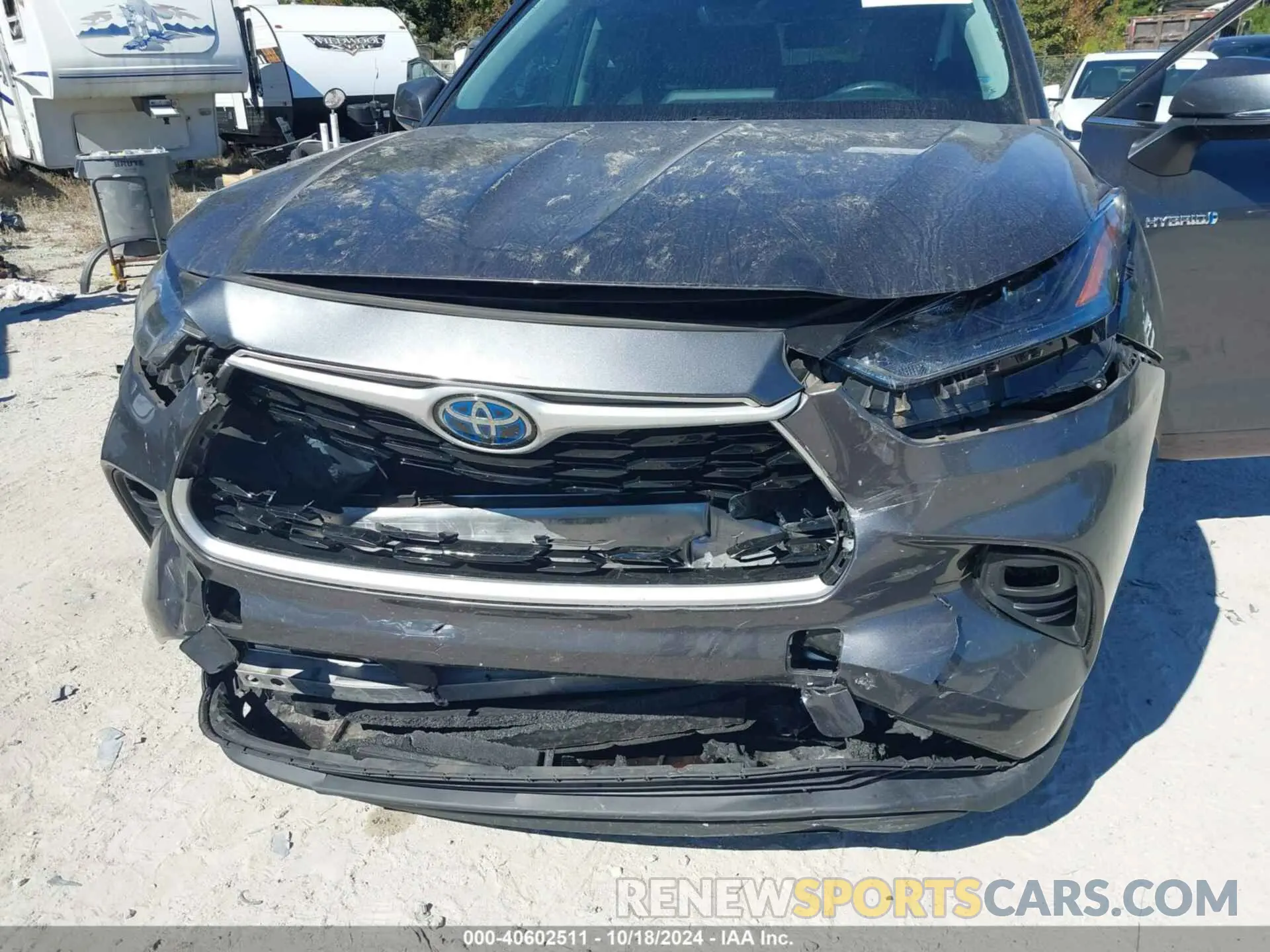 6 Photograph of a damaged car 5TDGARAHXMS503476 TOYOTA HIGHLANDER 2021