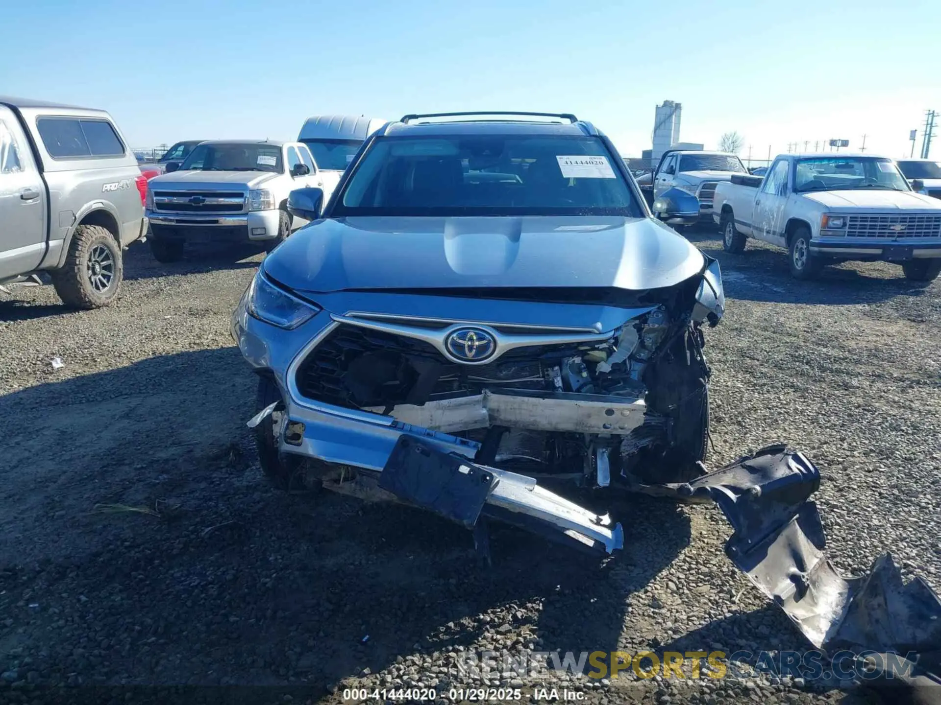 12 Photograph of a damaged car 5TDGBRCH0MS065111 TOYOTA HIGHLANDER 2021