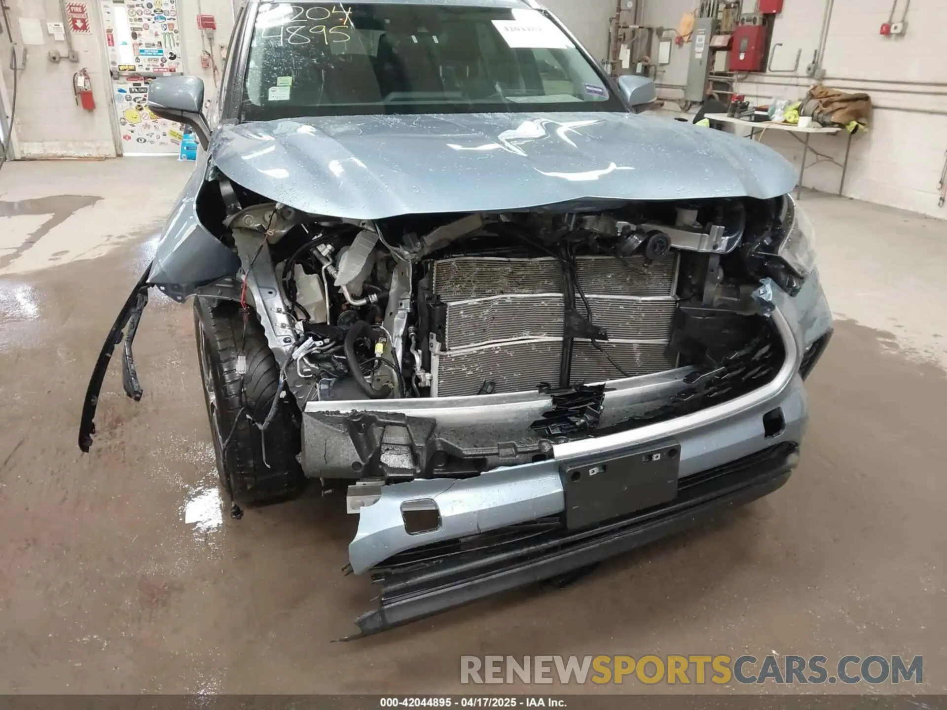 6 Photograph of a damaged car 5TDGBRCH1MS065845 TOYOTA HIGHLANDER 2021