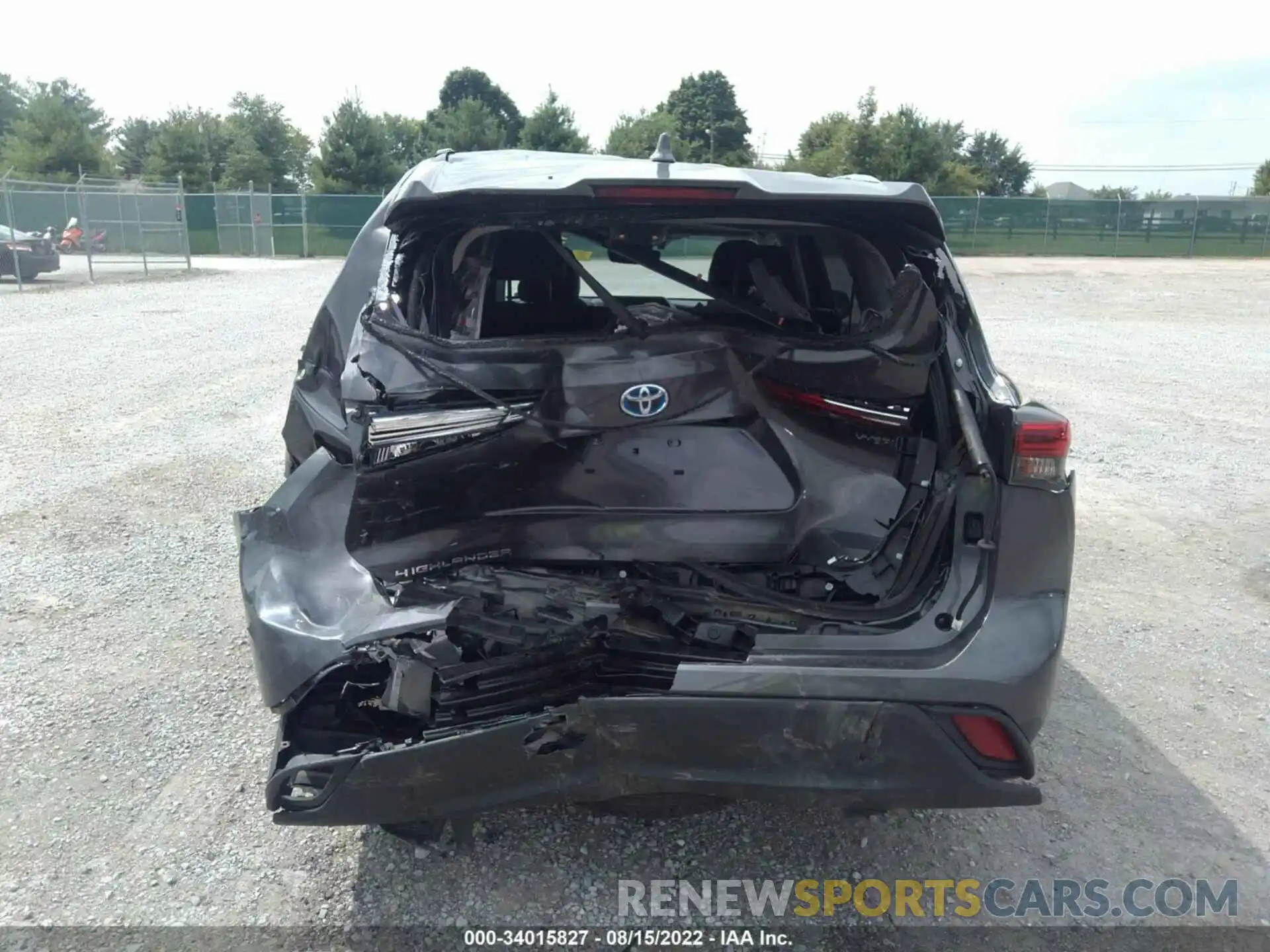 6 Photograph of a damaged car 5TDGBRCH2MS523425 TOYOTA HIGHLANDER 2021