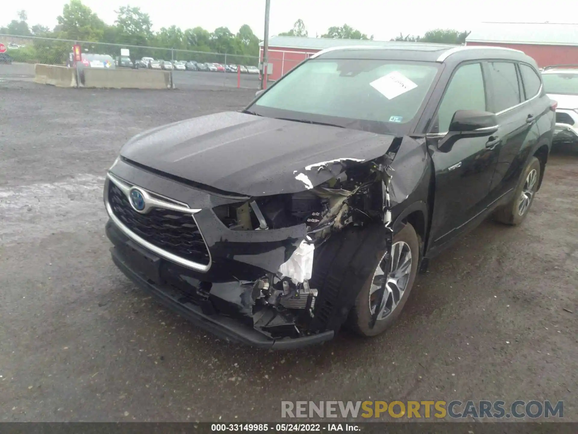 6 Photograph of a damaged car 5TDGBRCH3MS038100 TOYOTA HIGHLANDER 2021