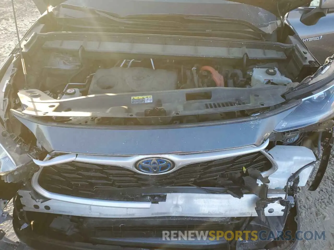 12 Photograph of a damaged car 5TDGBRCH7MS023079 TOYOTA HIGHLANDER 2021