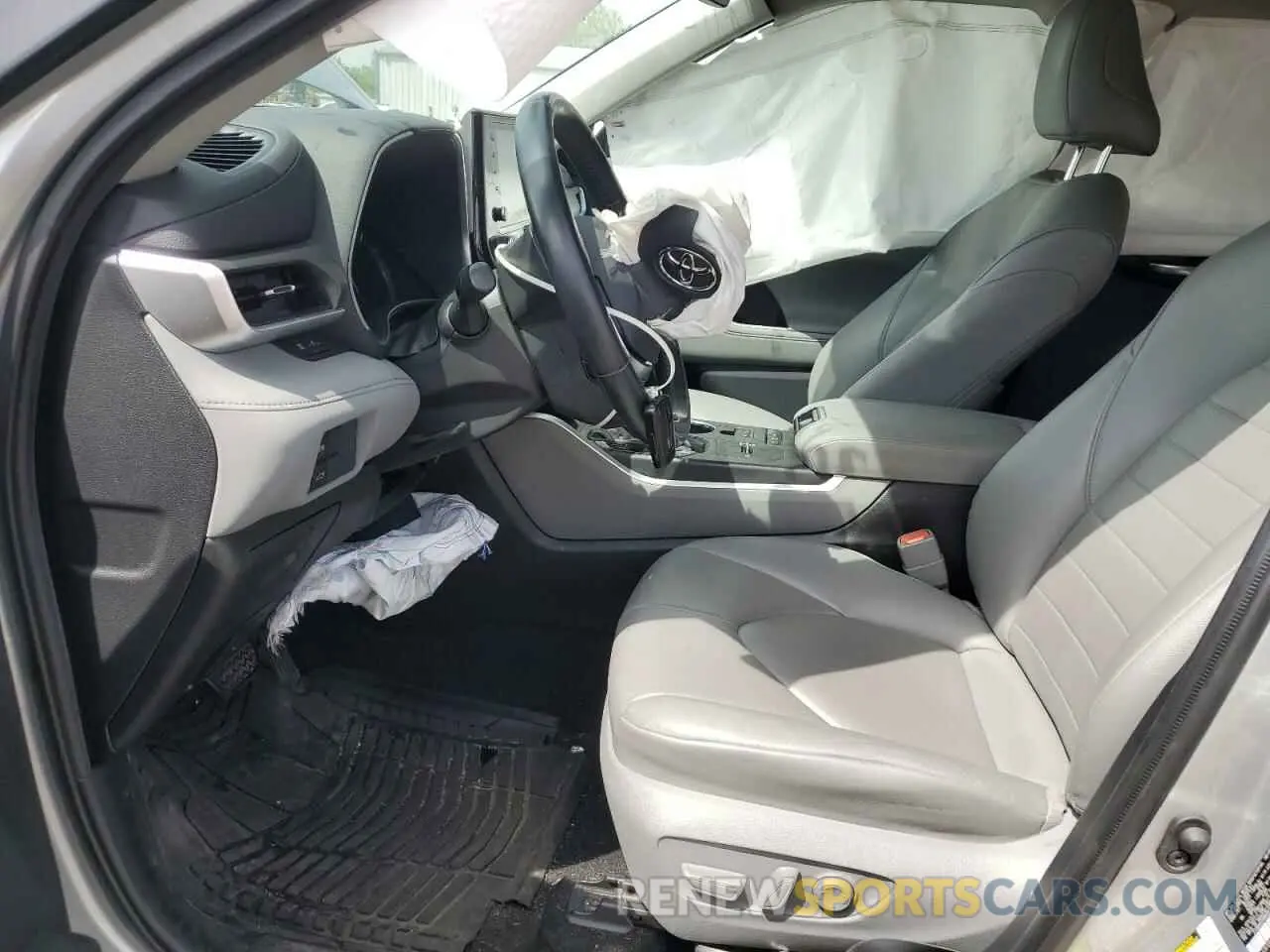 7 Photograph of a damaged car 5TDGBRCH9MS023133 TOYOTA HIGHLANDER 2021
