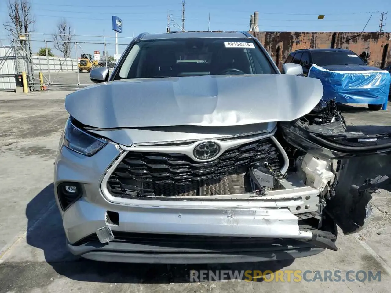 5 Photograph of a damaged car 5TDGZRAH0MS528394 TOYOTA HIGHLANDER 2021
