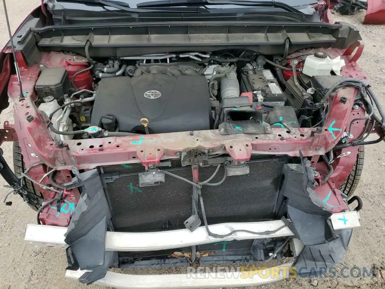 12 Photograph of a damaged car 5TDGZRAH1MS033489 TOYOTA HIGHLANDER 2021