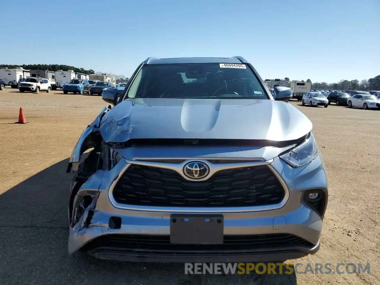 5 Photograph of a damaged car 5TDGZRAH1MS085088 TOYOTA HIGHLANDER 2021