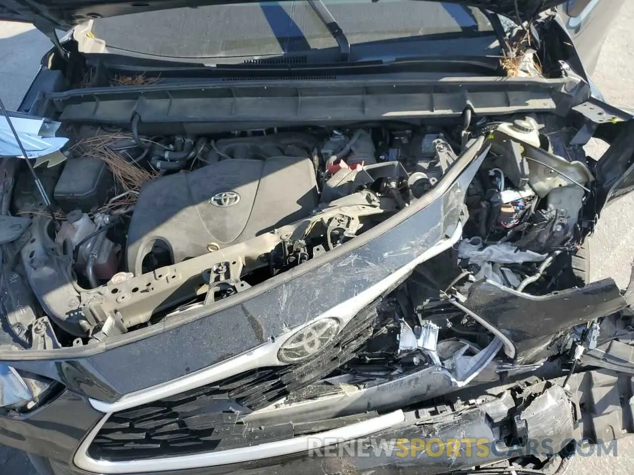12 Photograph of a damaged car 5TDGZRAH2MS043917 TOYOTA HIGHLANDER 2021