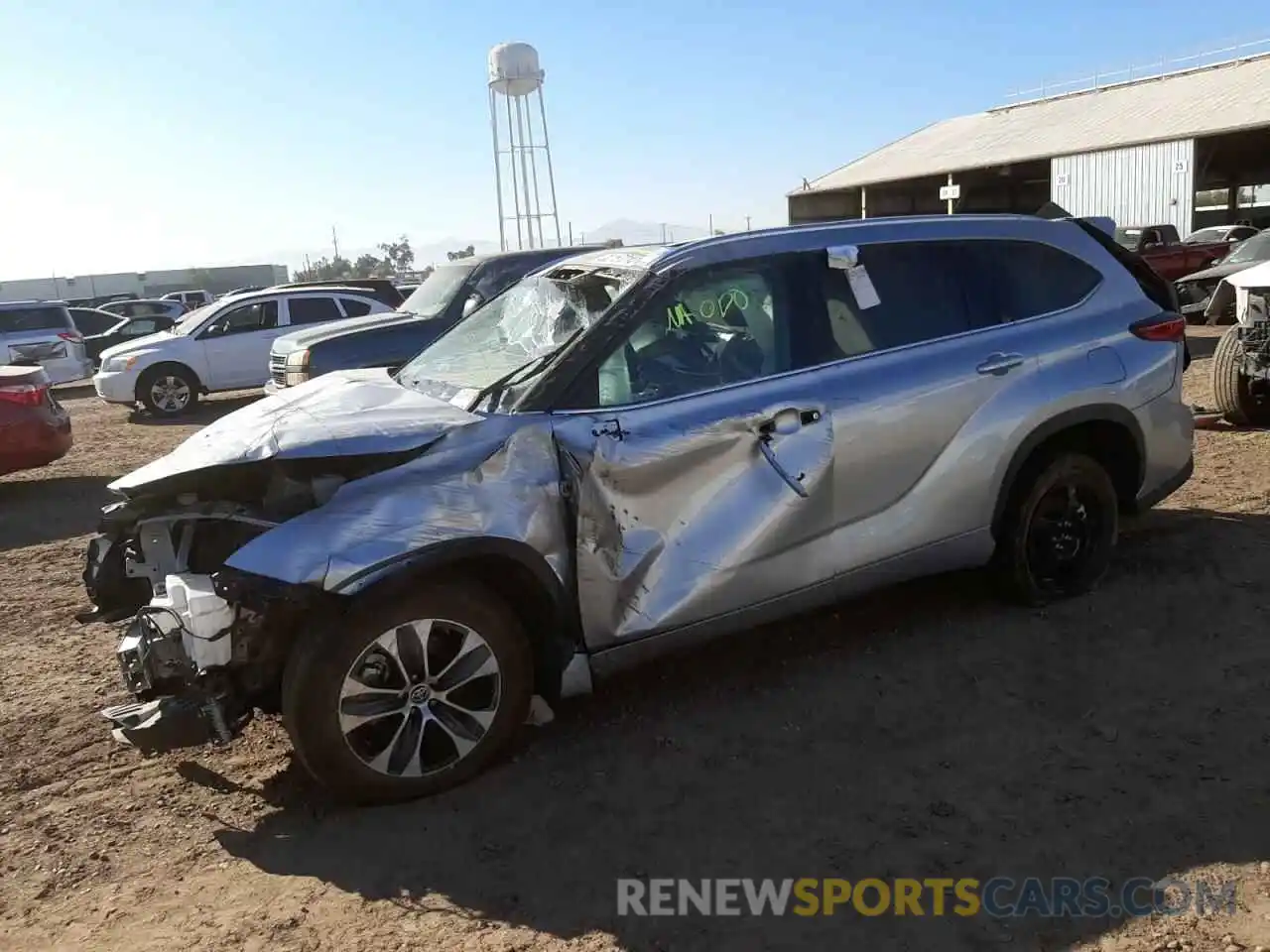 5 Photograph of a damaged car 5TDGZRAH2MS051368 TOYOTA HIGHLANDER 2021