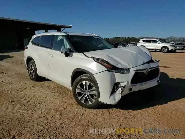 11 Photograph of a damaged car 5TDGZRAH2MS065366 TOYOTA HIGHLANDER 2021