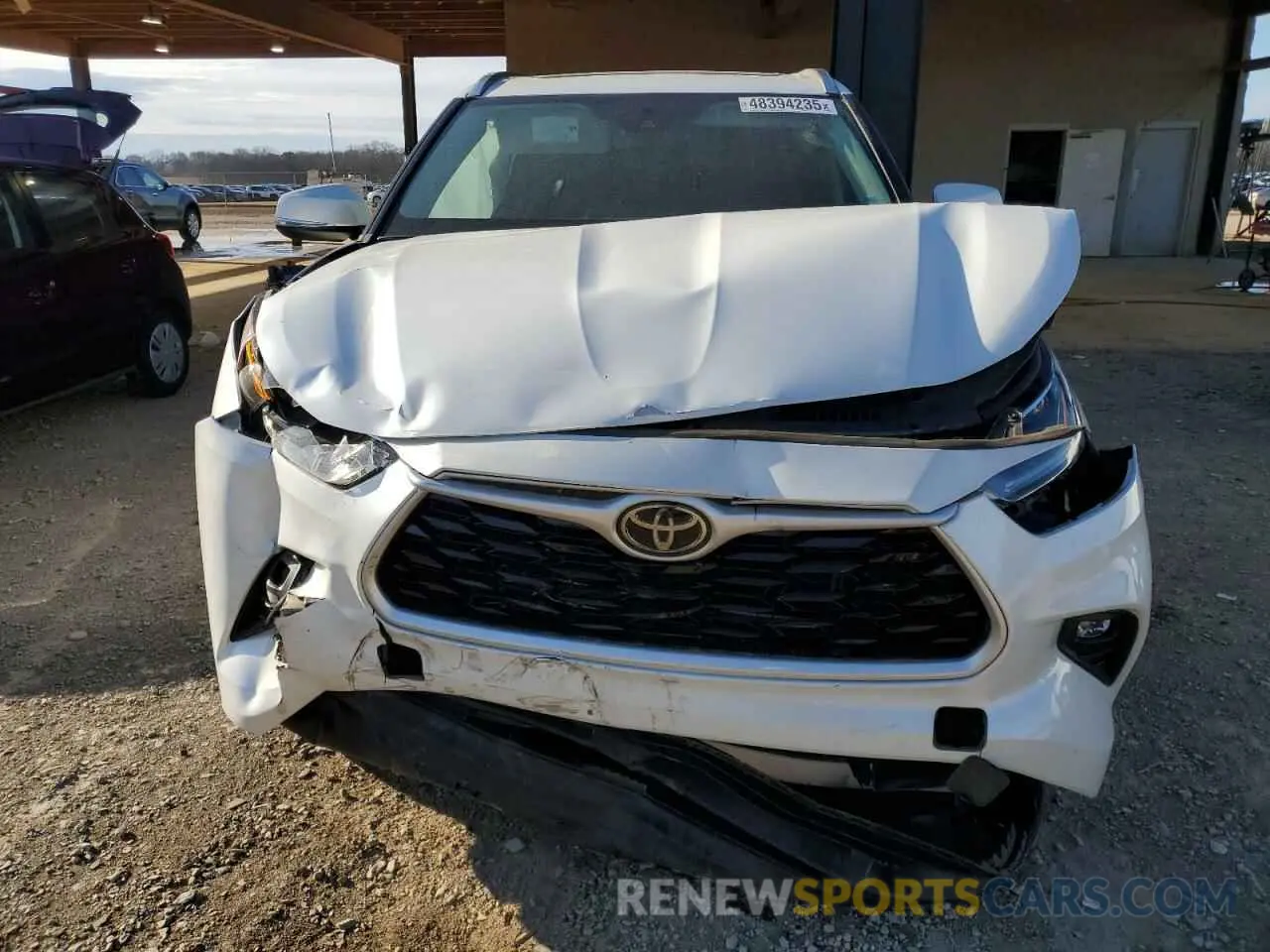 5 Photograph of a damaged car 5TDGZRAH2MS065366 TOYOTA HIGHLANDER 2021