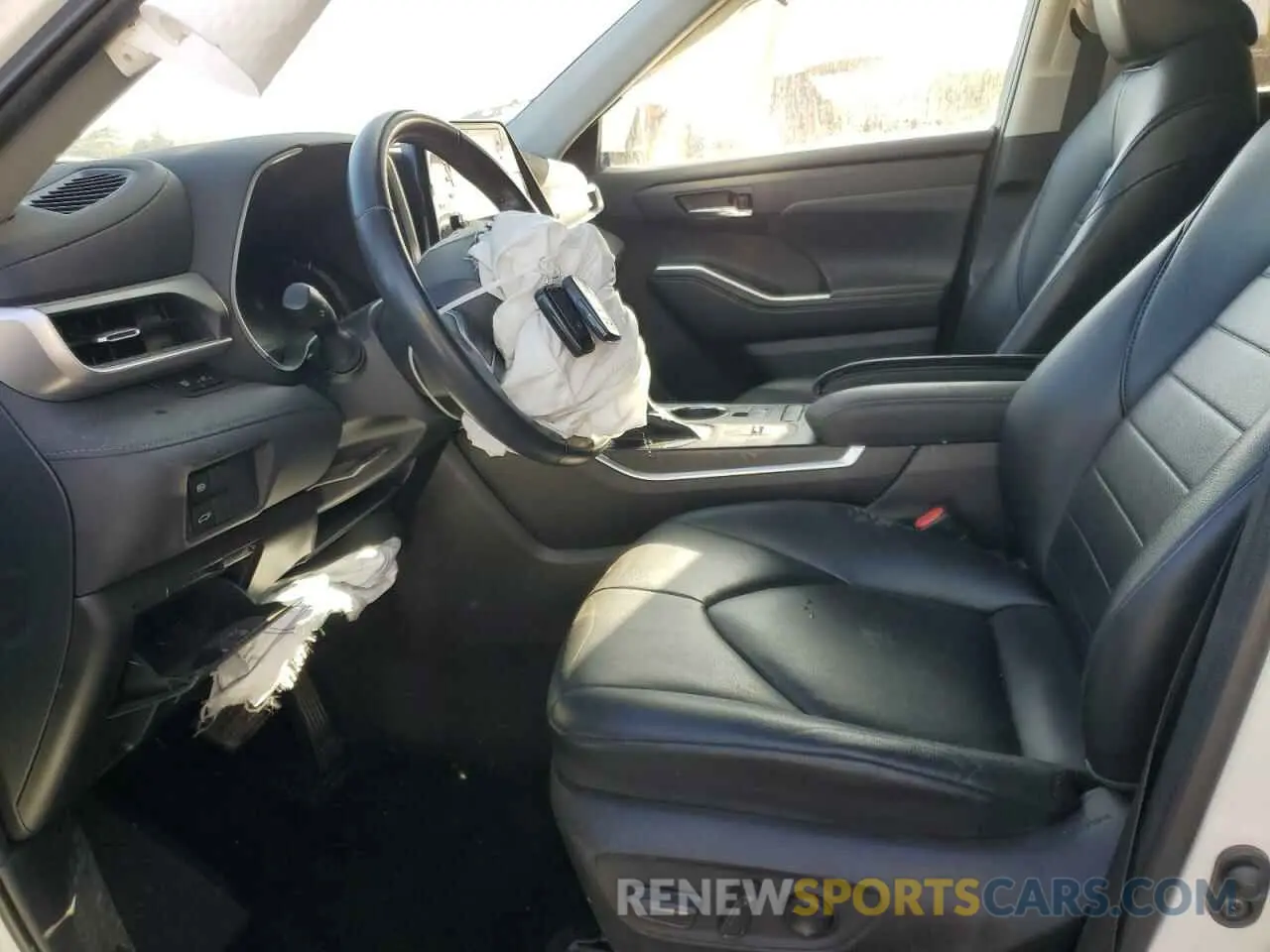 7 Photograph of a damaged car 5TDGZRAH2MS065366 TOYOTA HIGHLANDER 2021