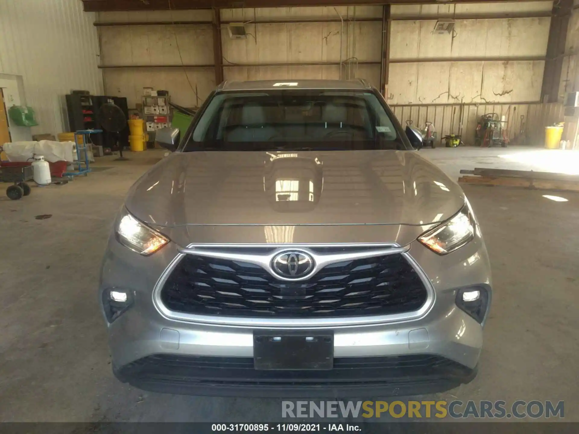 6 Photograph of a damaged car 5TDGZRAH3MS040900 TOYOTA HIGHLANDER 2021