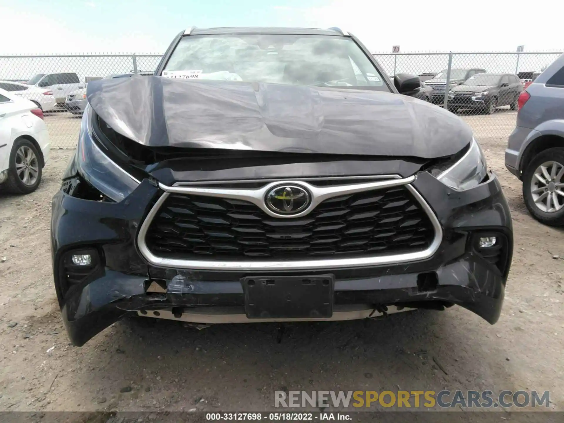 6 Photograph of a damaged car 5TDGZRAH3MS042565 TOYOTA HIGHLANDER 2021