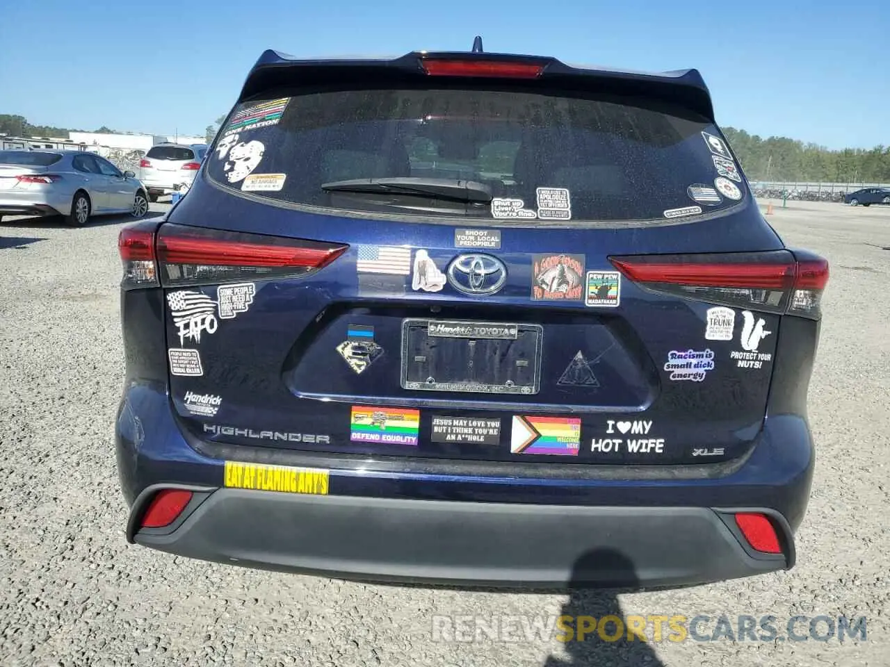 6 Photograph of a damaged car 5TDGZRAH3MS054070 TOYOTA HIGHLANDER 2021
