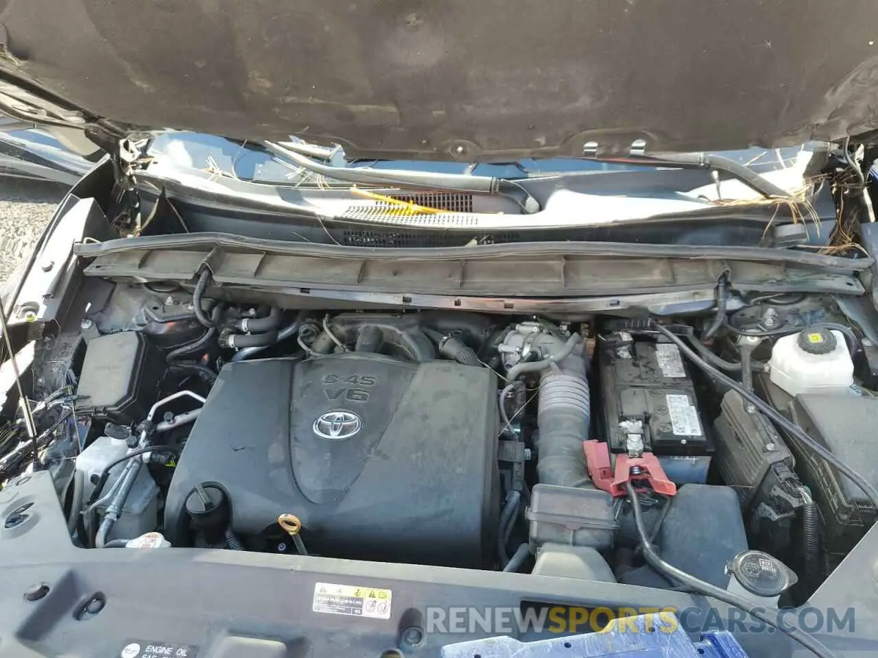 12 Photograph of a damaged car 5TDGZRAH3MS055011 TOYOTA HIGHLANDER 2021