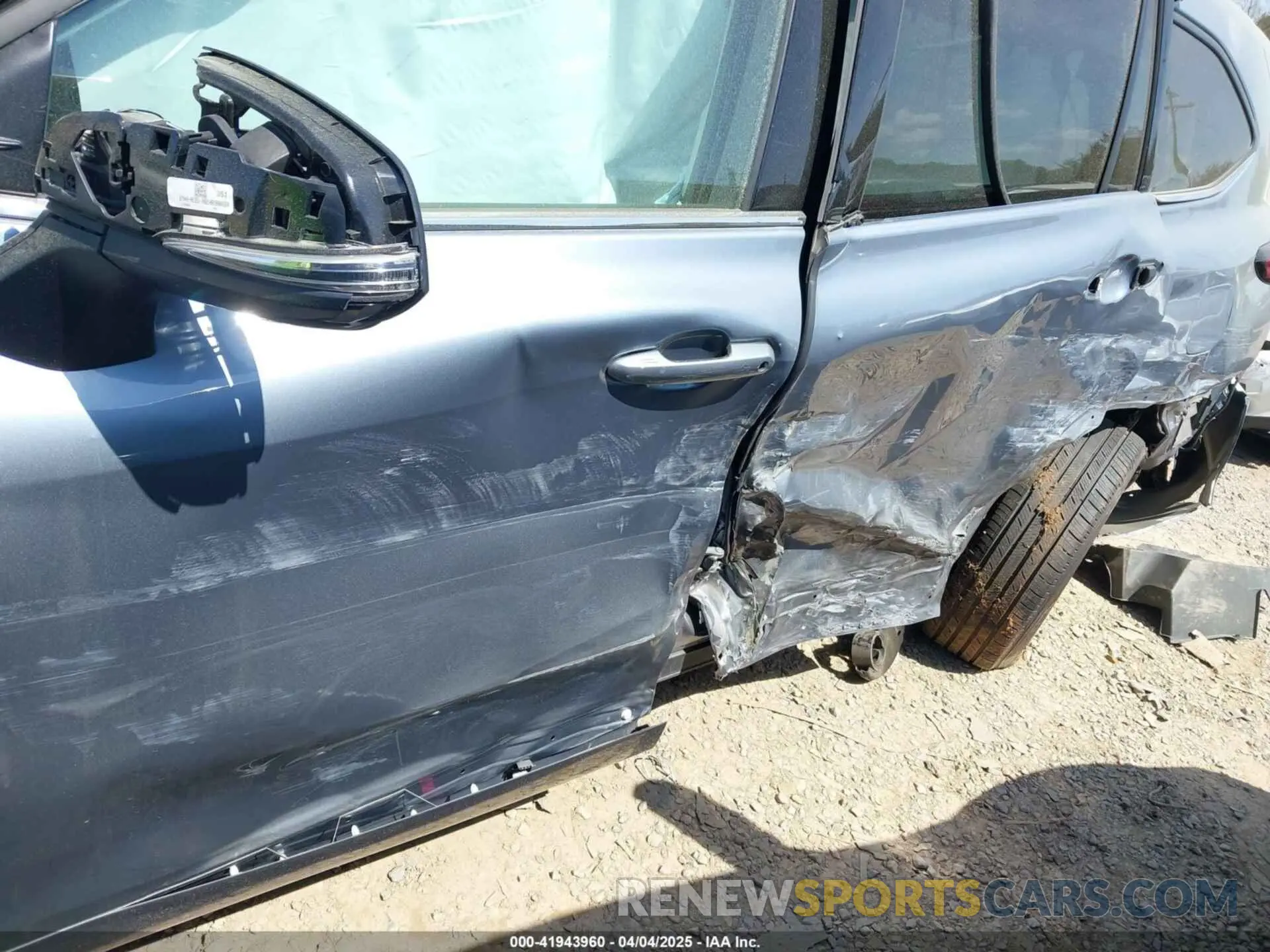 6 Photograph of a damaged car 5TDGZRAH3MS083911 TOYOTA HIGHLANDER 2021