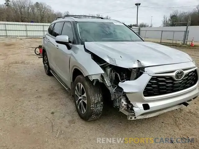 12 Photograph of a damaged car 5TDGZRAH4MS035253 TOYOTA HIGHLANDER 2021