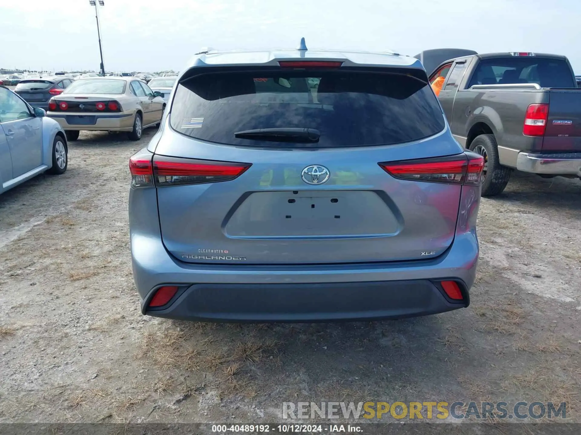 16 Photograph of a damaged car 5TDGZRAH4MS036323 TOYOTA HIGHLANDER 2021