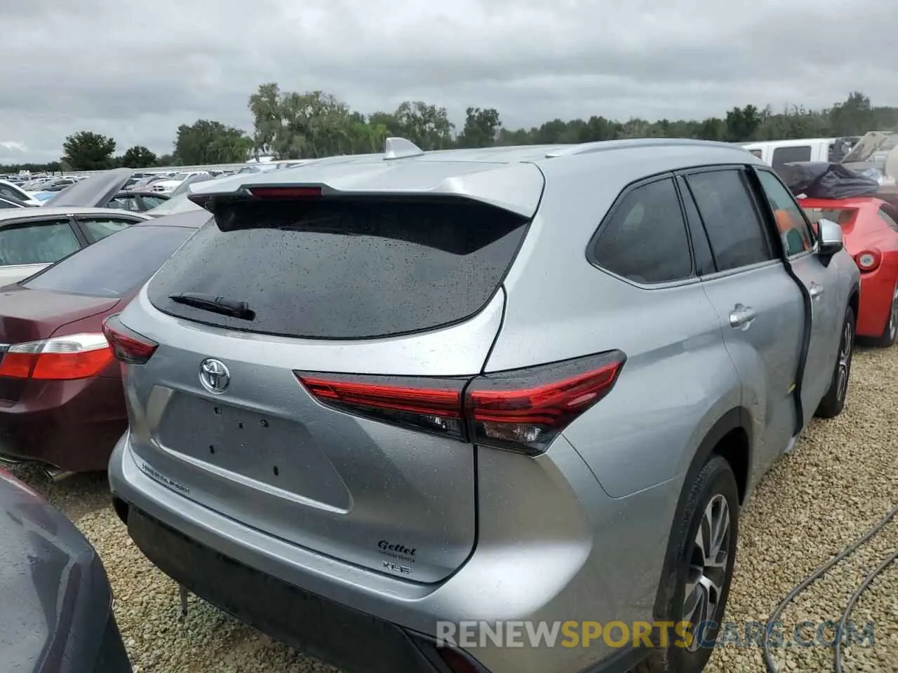 6 Photograph of a damaged car 5TDGZRAH4MS036550 TOYOTA HIGHLANDER 2021
