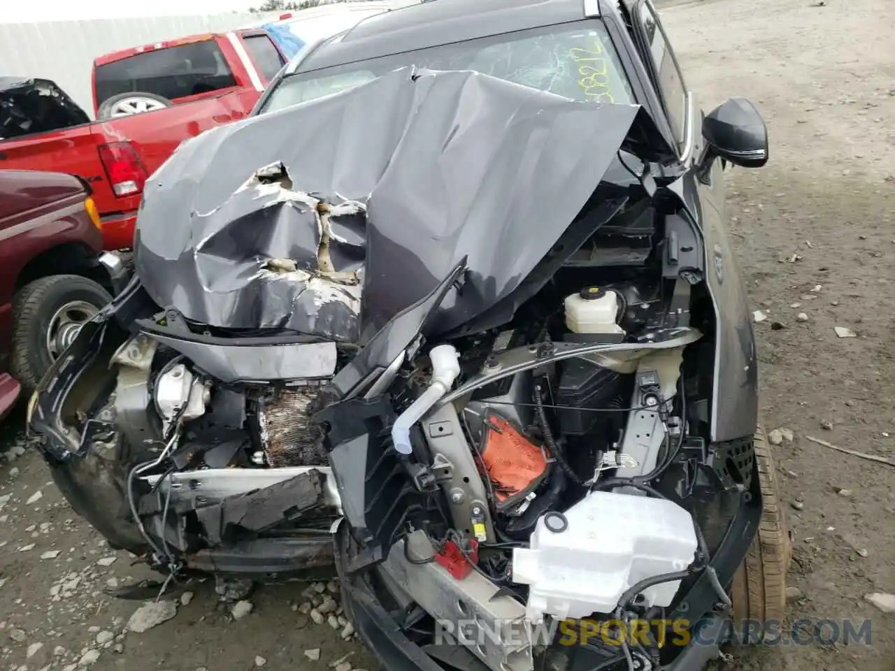 7 Photograph of a damaged car 5TDGZRAH4MS516667 TOYOTA HIGHLANDER 2021