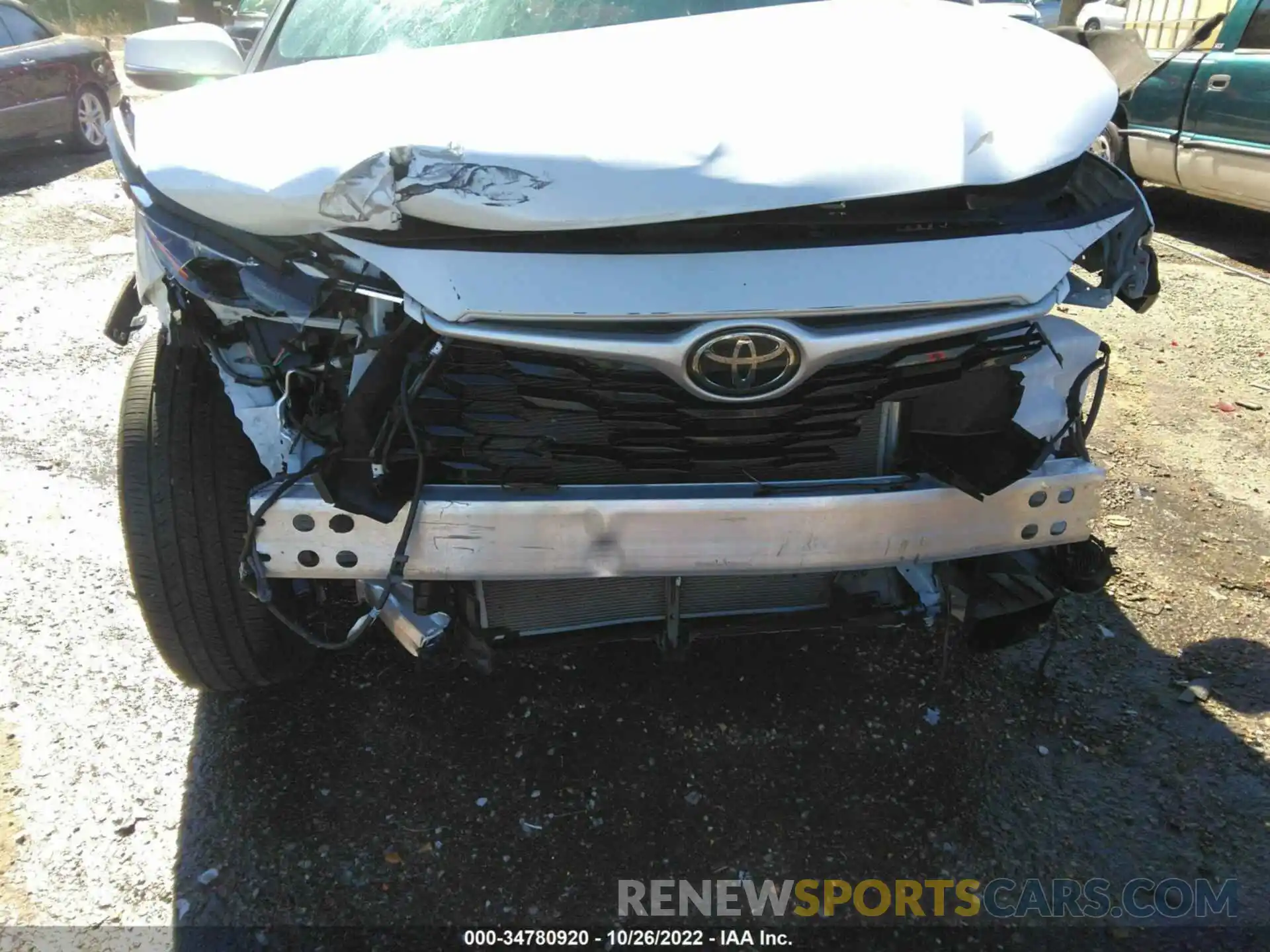 6 Photograph of a damaged car 5TDGZRAH5MS078774 TOYOTA HIGHLANDER 2021