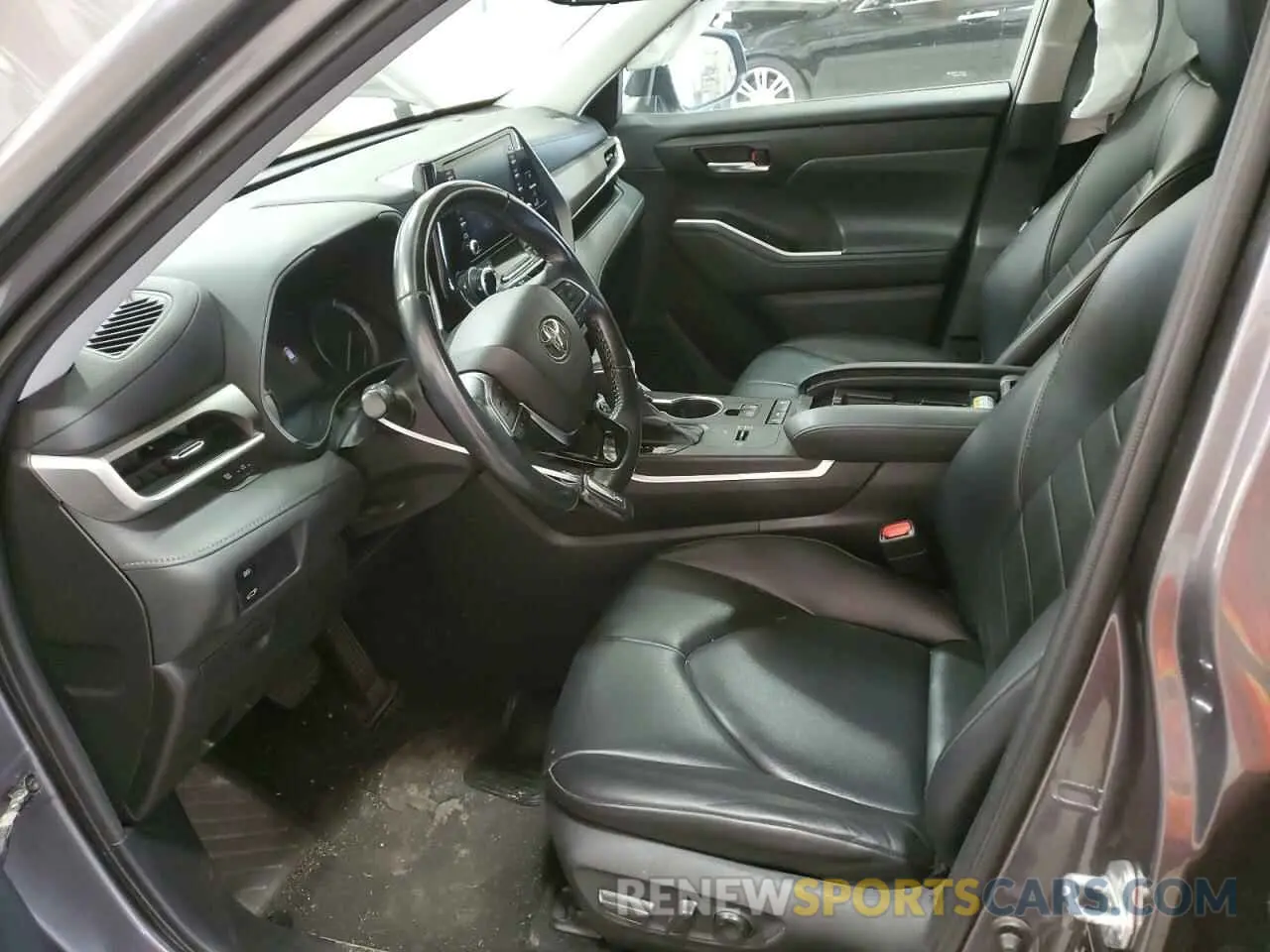 7 Photograph of a damaged car 5TDGZRAH5MS525720 TOYOTA HIGHLANDER 2021