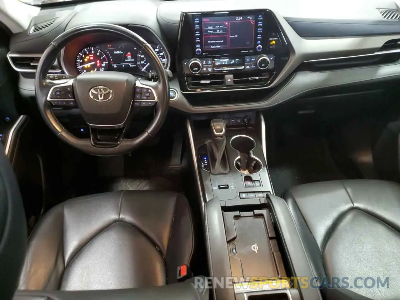 8 Photograph of a damaged car 5TDGZRAH5MS525720 TOYOTA HIGHLANDER 2021