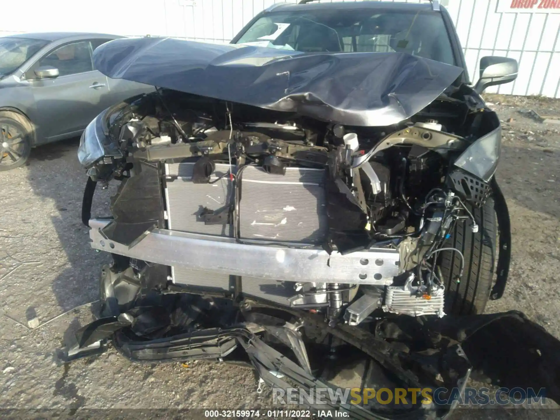 6 Photograph of a damaged car 5TDGZRAH5MS536572 TOYOTA HIGHLANDER 2021