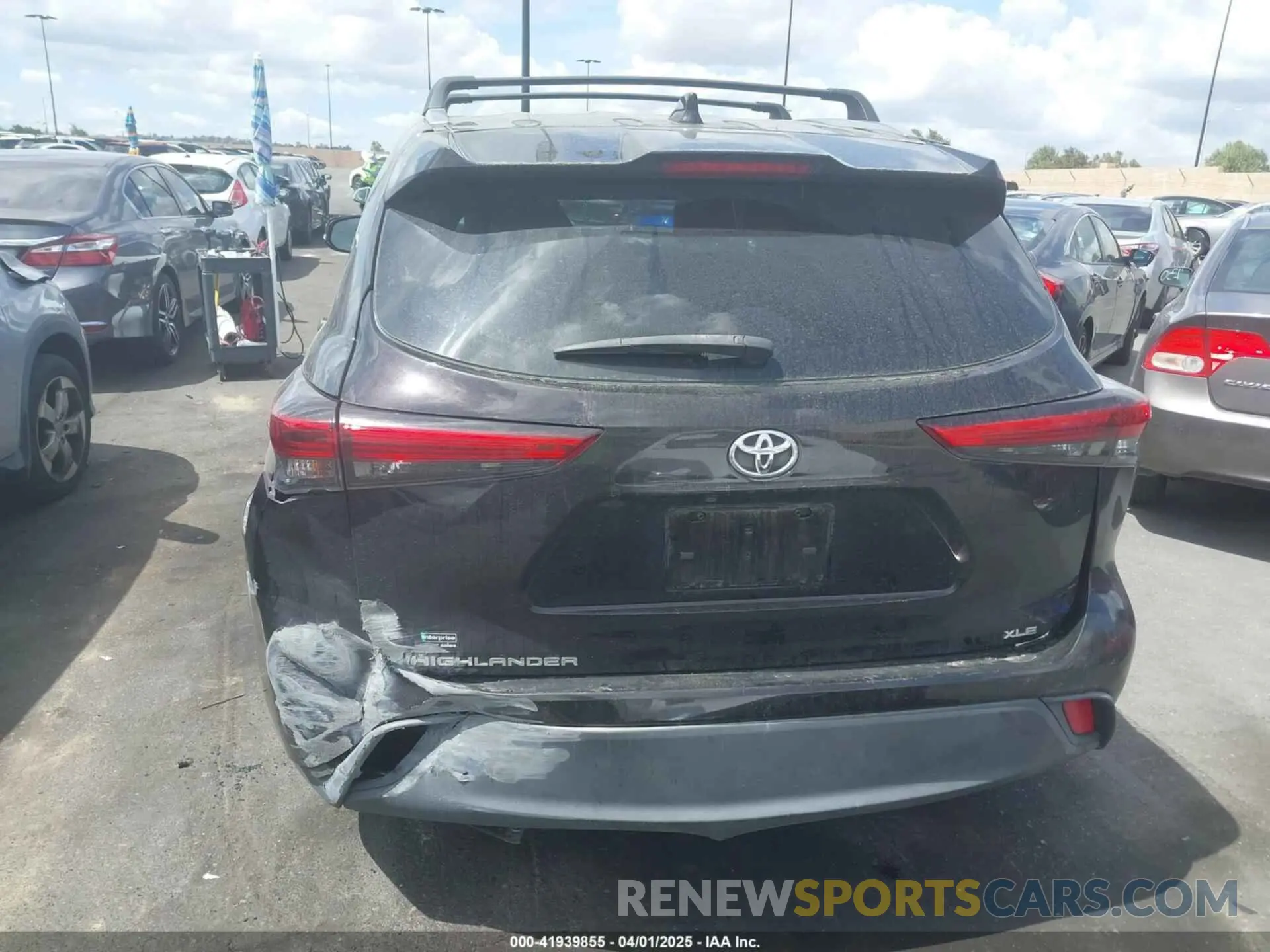 16 Photograph of a damaged car 5TDGZRAH6MS039935 TOYOTA HIGHLANDER 2021