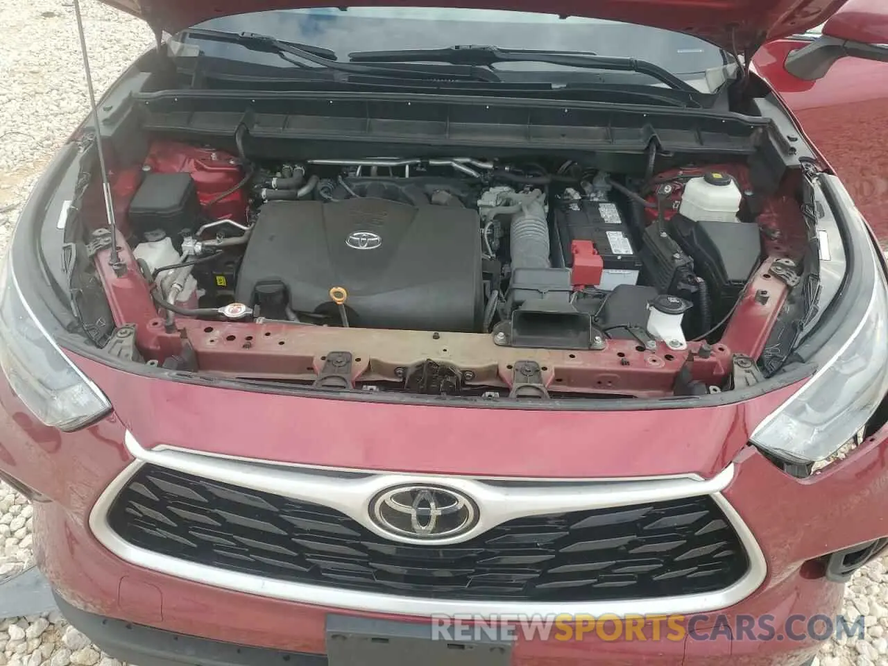 14 Photograph of a damaged car 5TDGZRAH6MS080937 TOYOTA HIGHLANDER 2021
