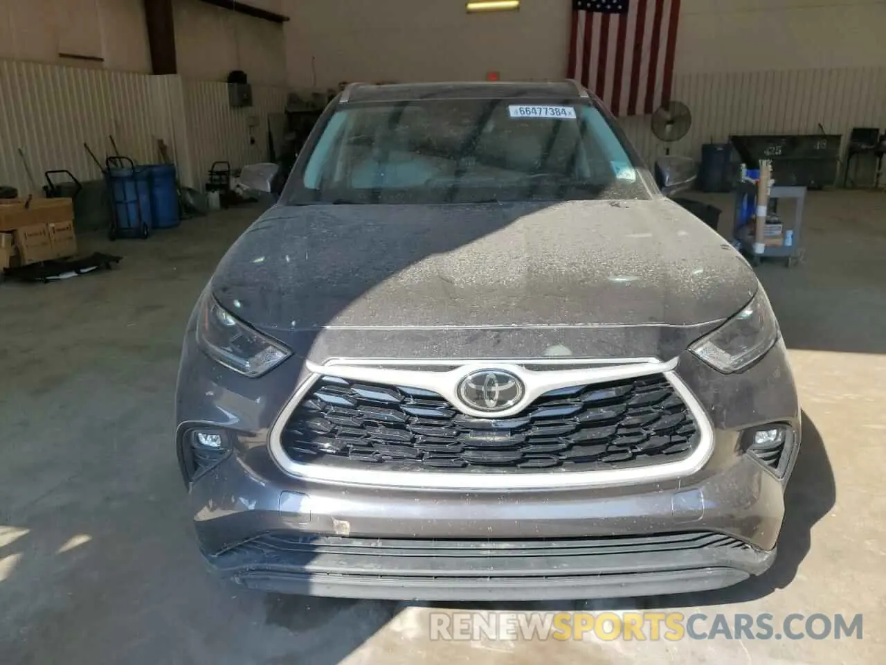5 Photograph of a damaged car 5TDGZRAH6MS515228 TOYOTA HIGHLANDER 2021