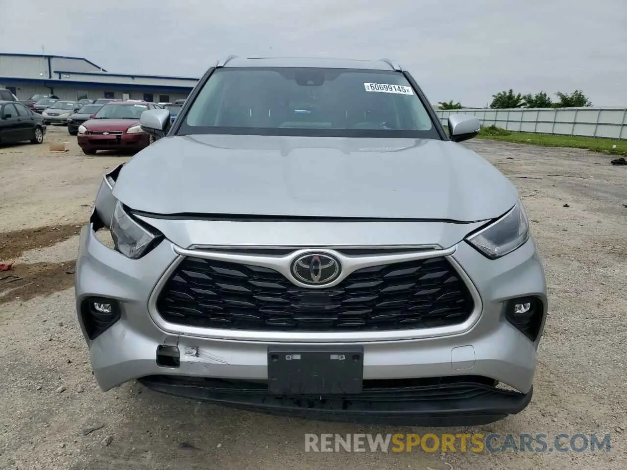 5 Photograph of a damaged car 5TDGZRAH6MS516766 TOYOTA HIGHLANDER 2021