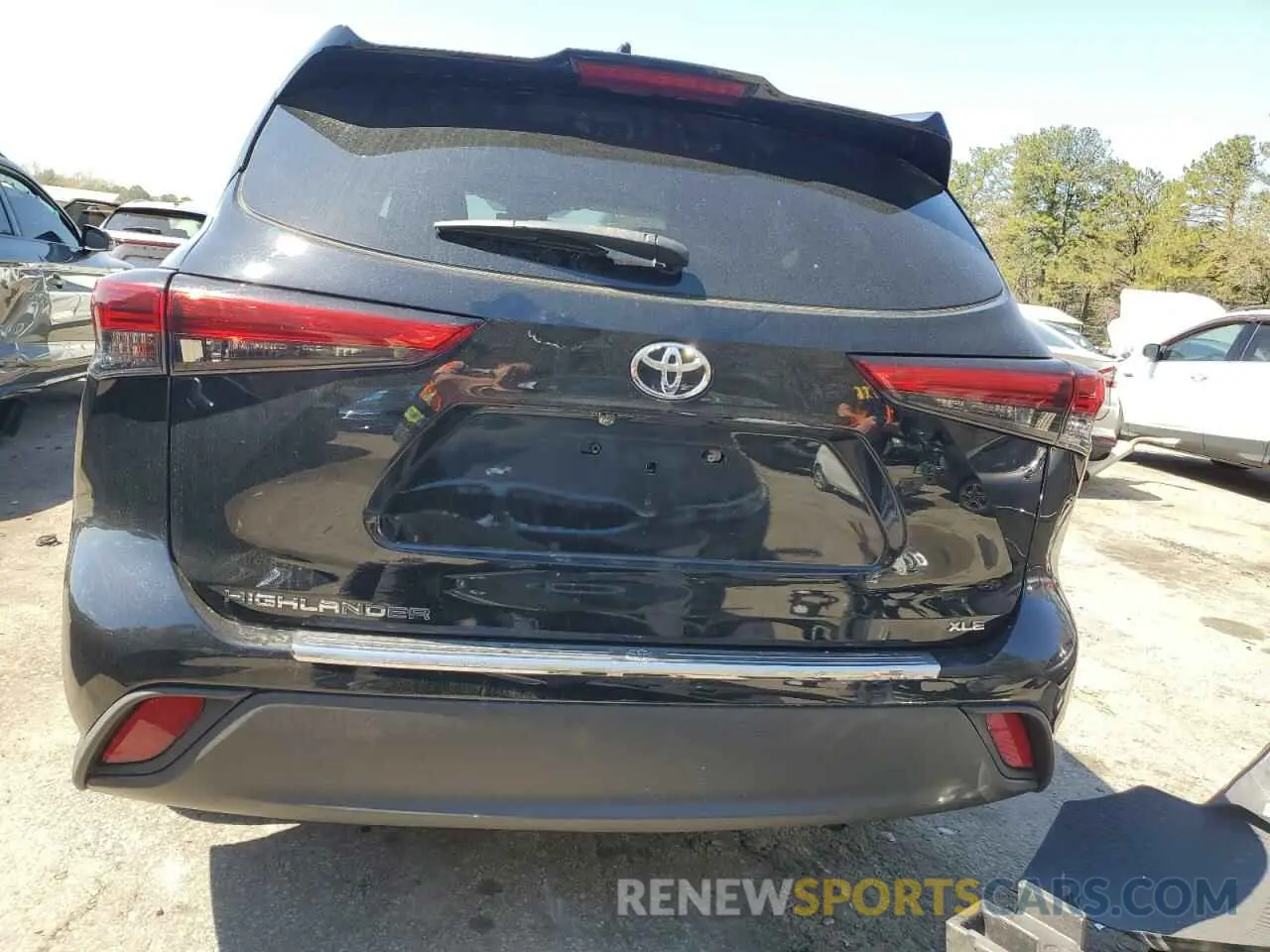 6 Photograph of a damaged car 5TDGZRAH6MS525371 TOYOTA HIGHLANDER 2021