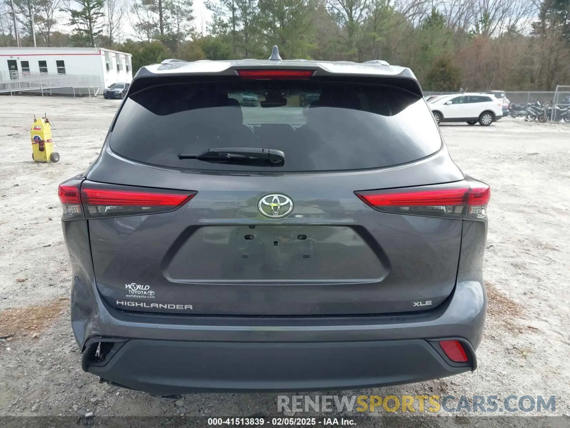 16 Photograph of a damaged car 5TDGZRAH7MS516632 TOYOTA HIGHLANDER 2021