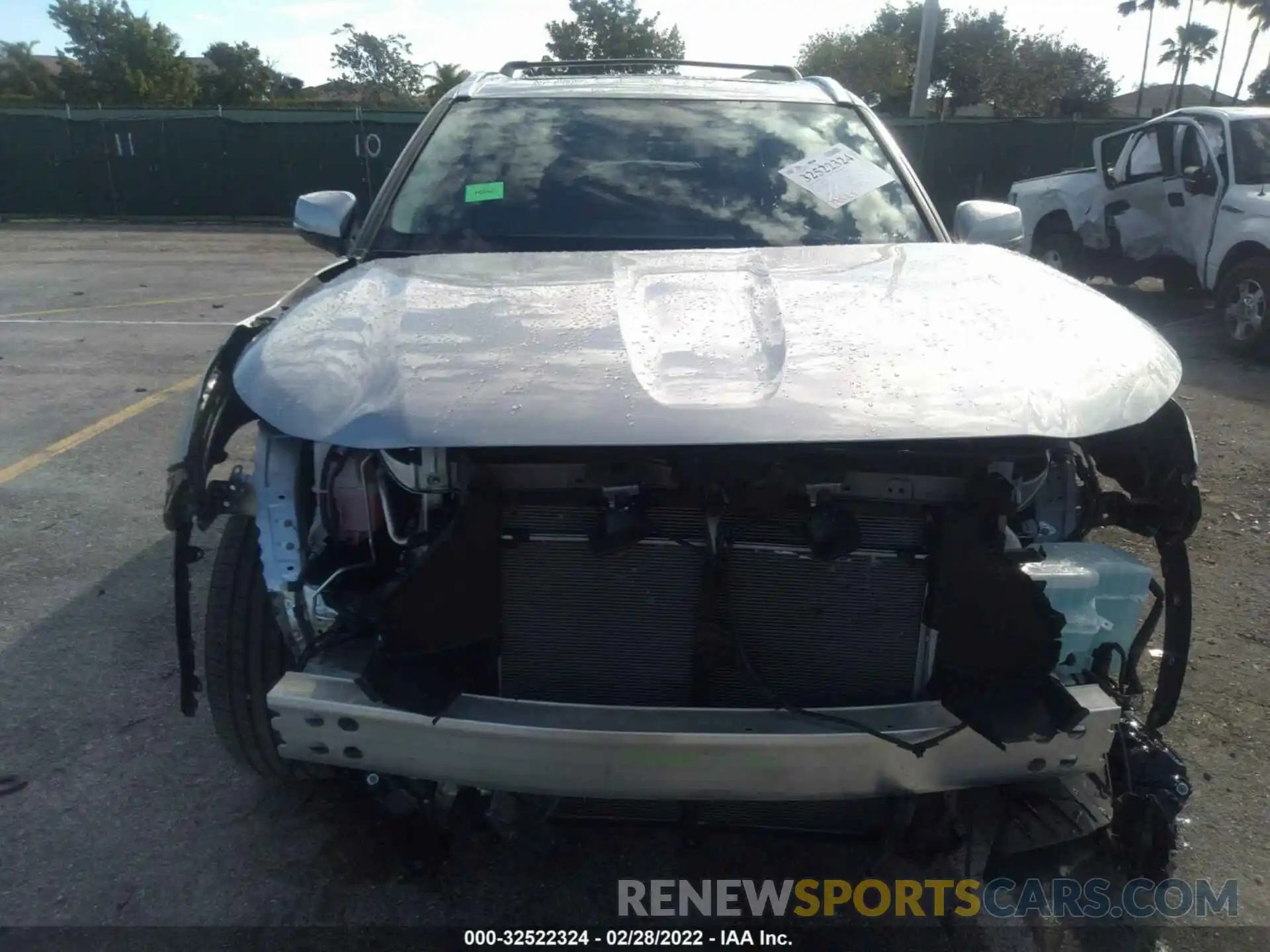 6 Photograph of a damaged car 5TDGZRAH8MS061984 TOYOTA HIGHLANDER 2021