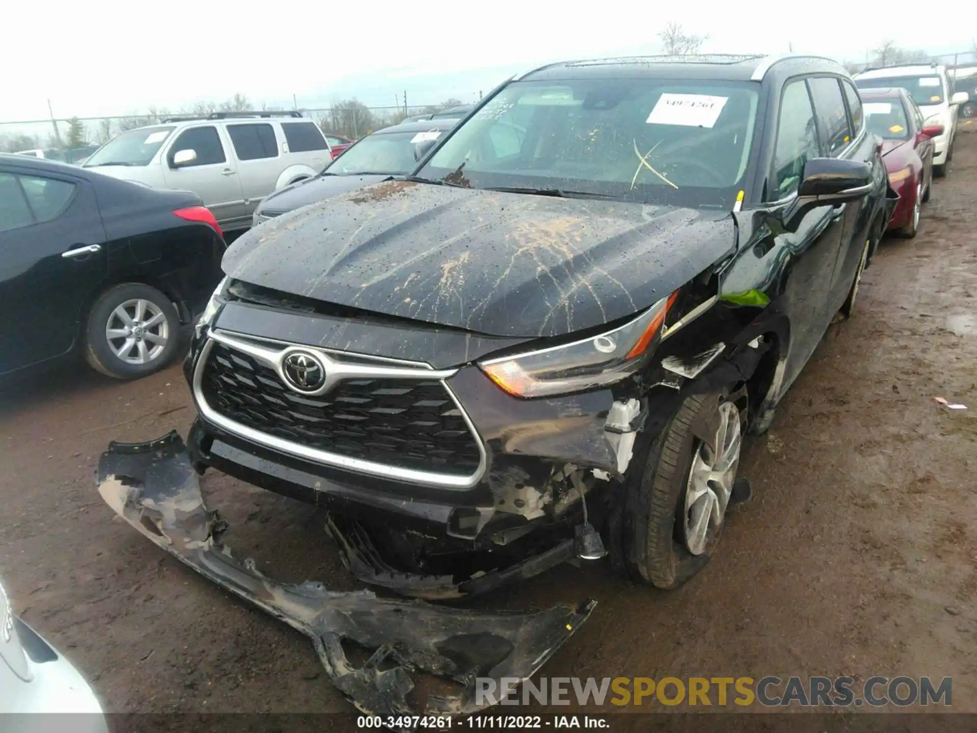 6 Photograph of a damaged car 5TDGZRAH8MS082902 TOYOTA HIGHLANDER 2021