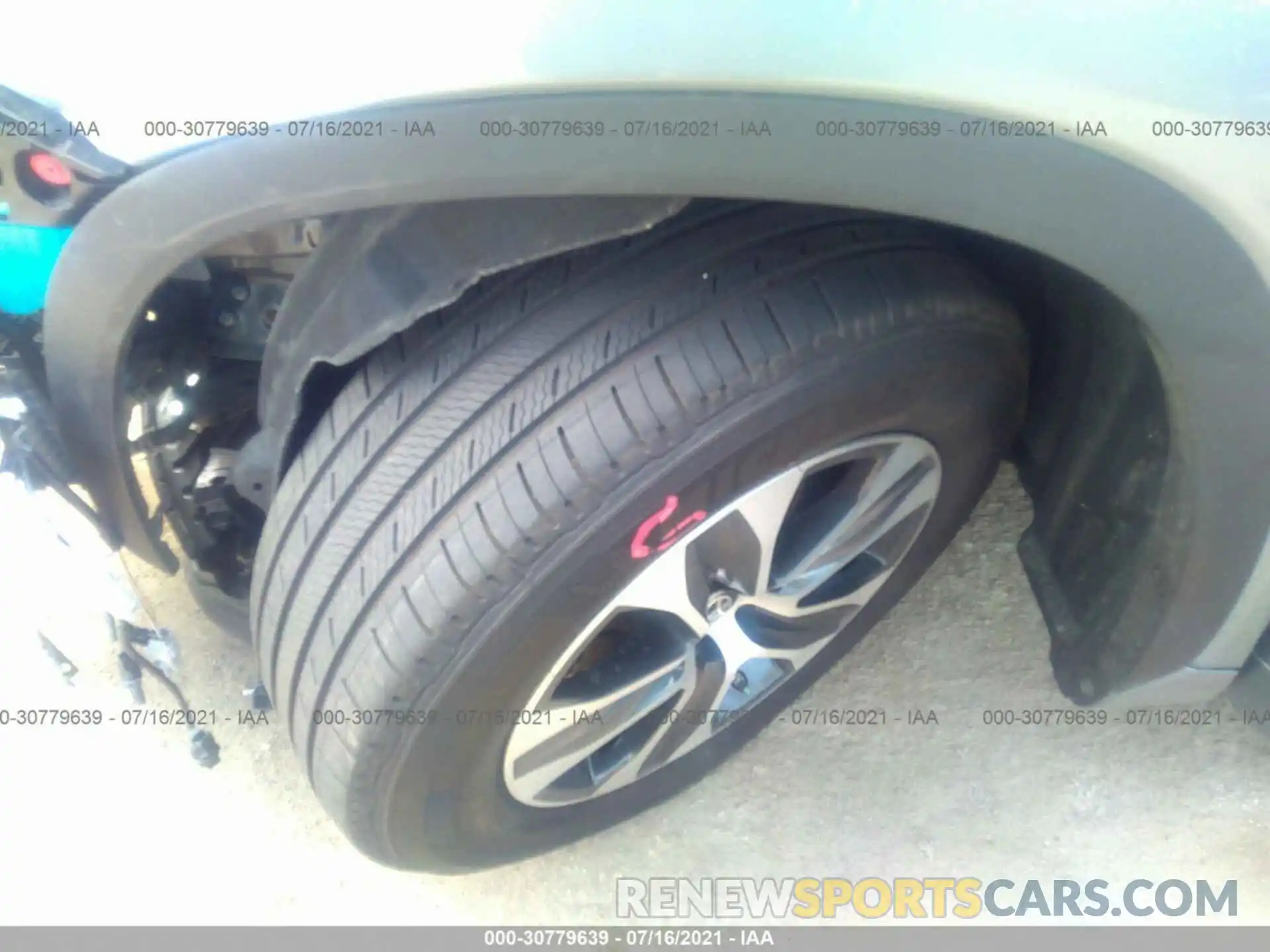 12 Photograph of a damaged car 5TDGZRAH9MS037578 TOYOTA HIGHLANDER 2021