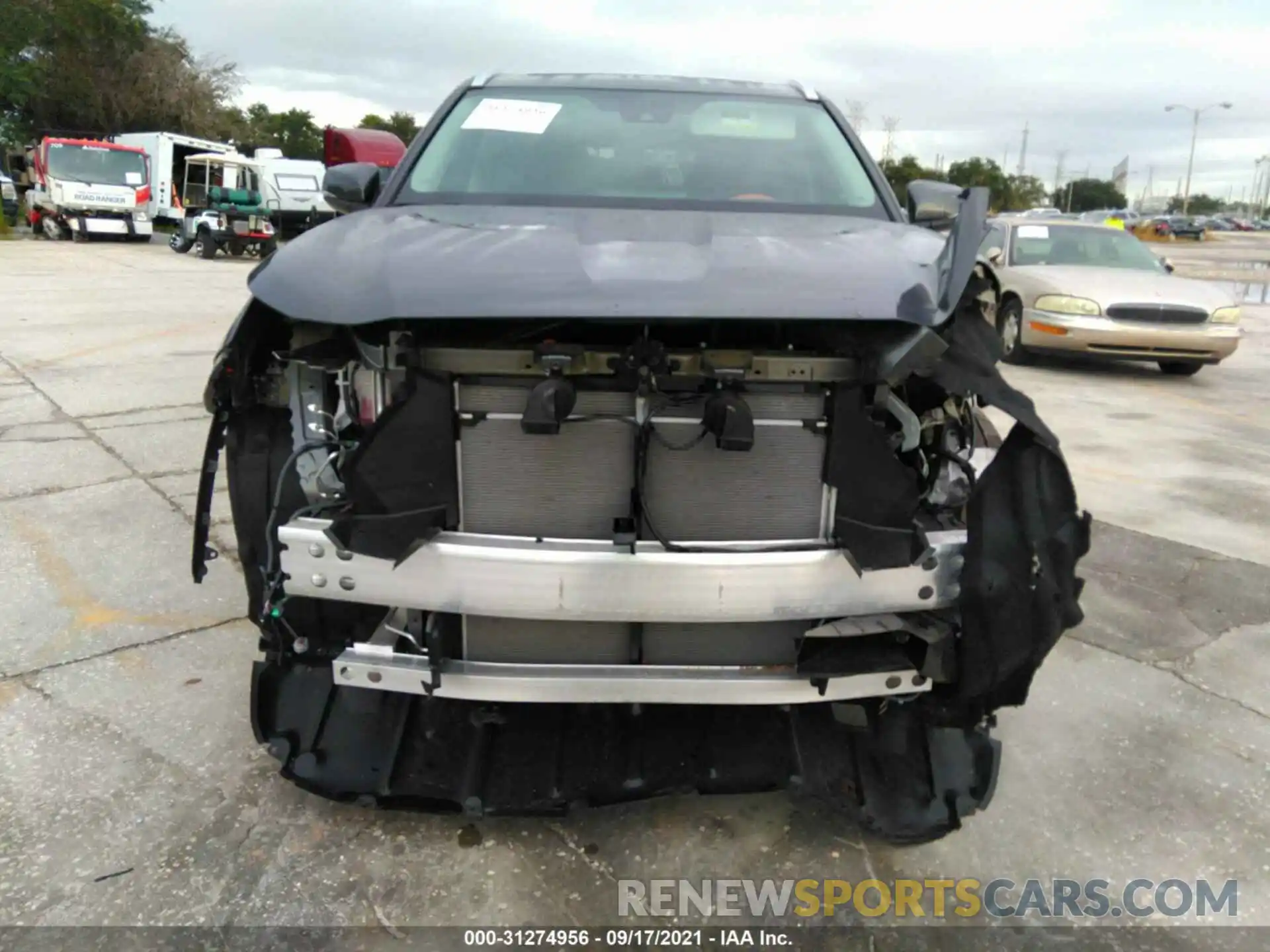 6 Photograph of a damaged car 5TDGZRAH9MS063078 TOYOTA HIGHLANDER 2021