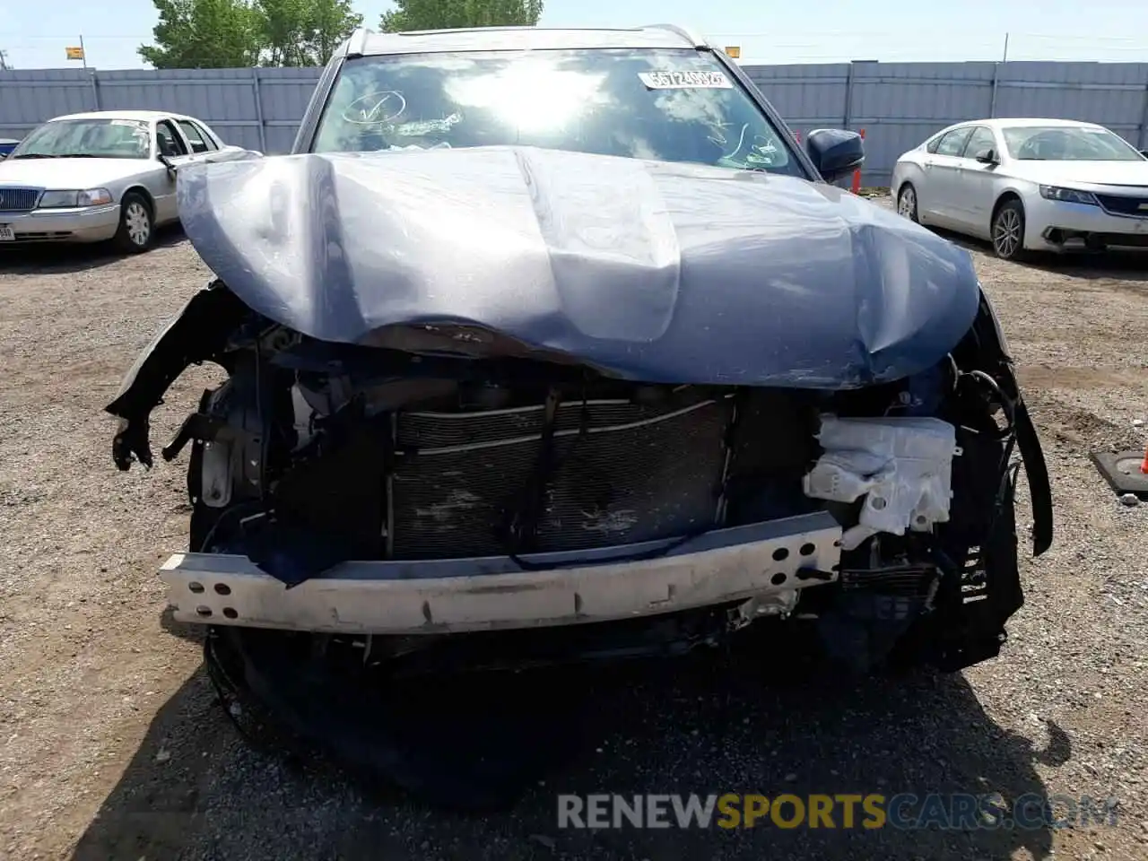 9 Photograph of a damaged car 5TDGZRAH9MS065932 TOYOTA HIGHLANDER 2021