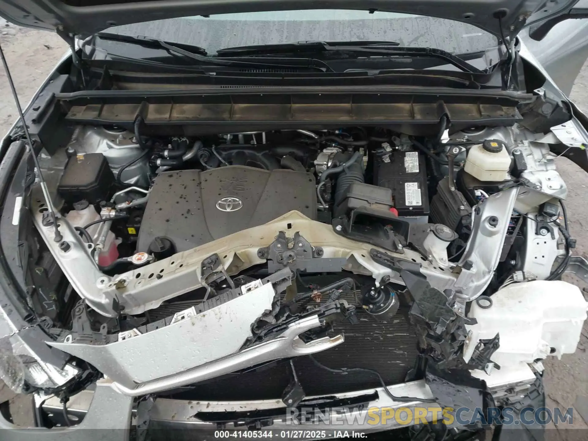 10 Photograph of a damaged car 5TDGZRAHXMS048881 TOYOTA HIGHLANDER 2021