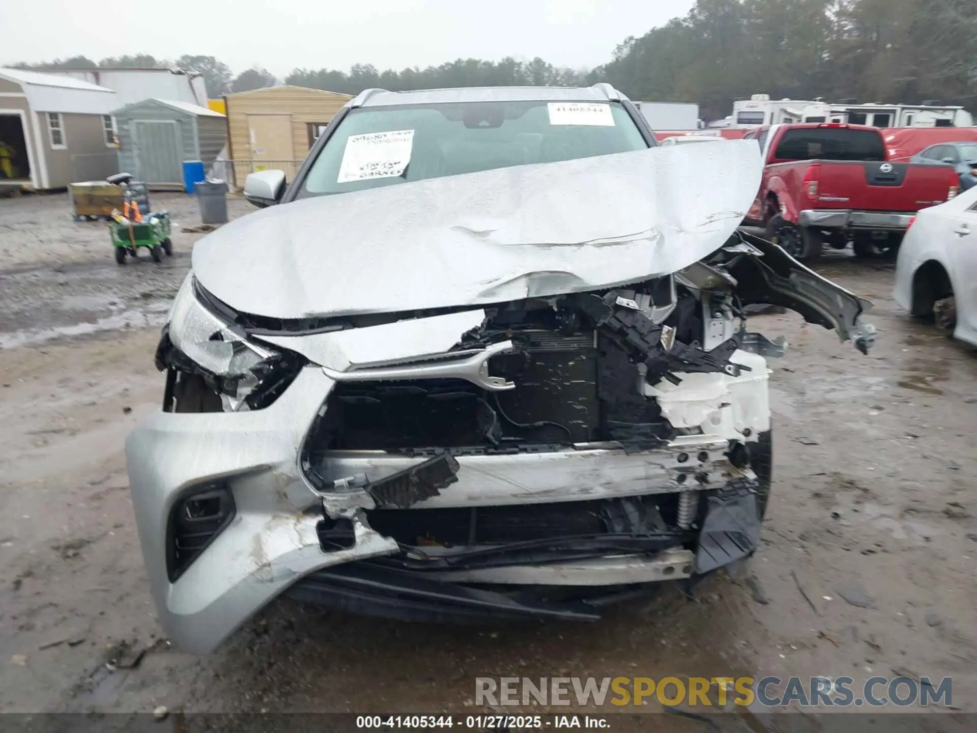 12 Photograph of a damaged car 5TDGZRAHXMS048881 TOYOTA HIGHLANDER 2021