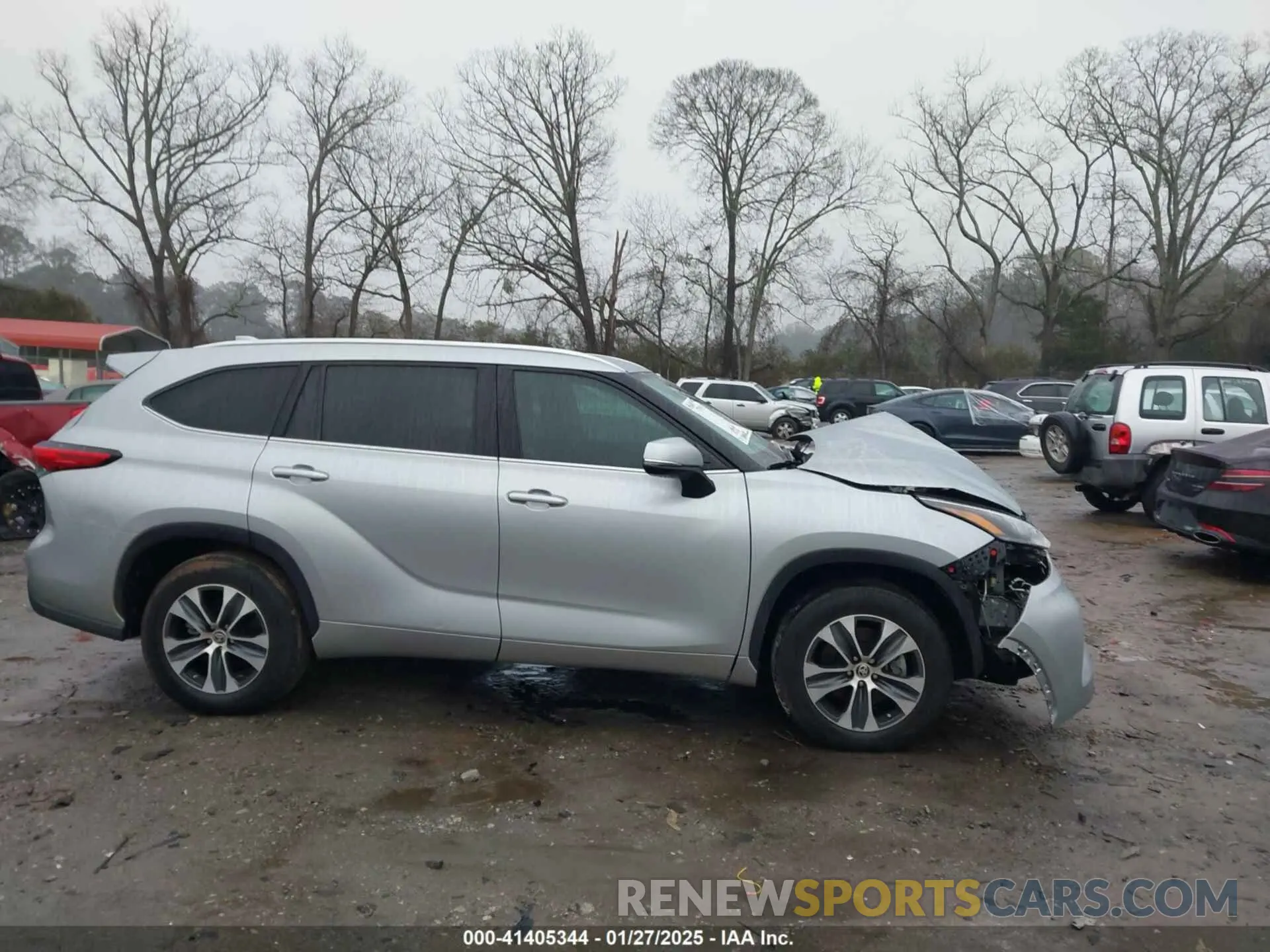 13 Photograph of a damaged car 5TDGZRAHXMS048881 TOYOTA HIGHLANDER 2021